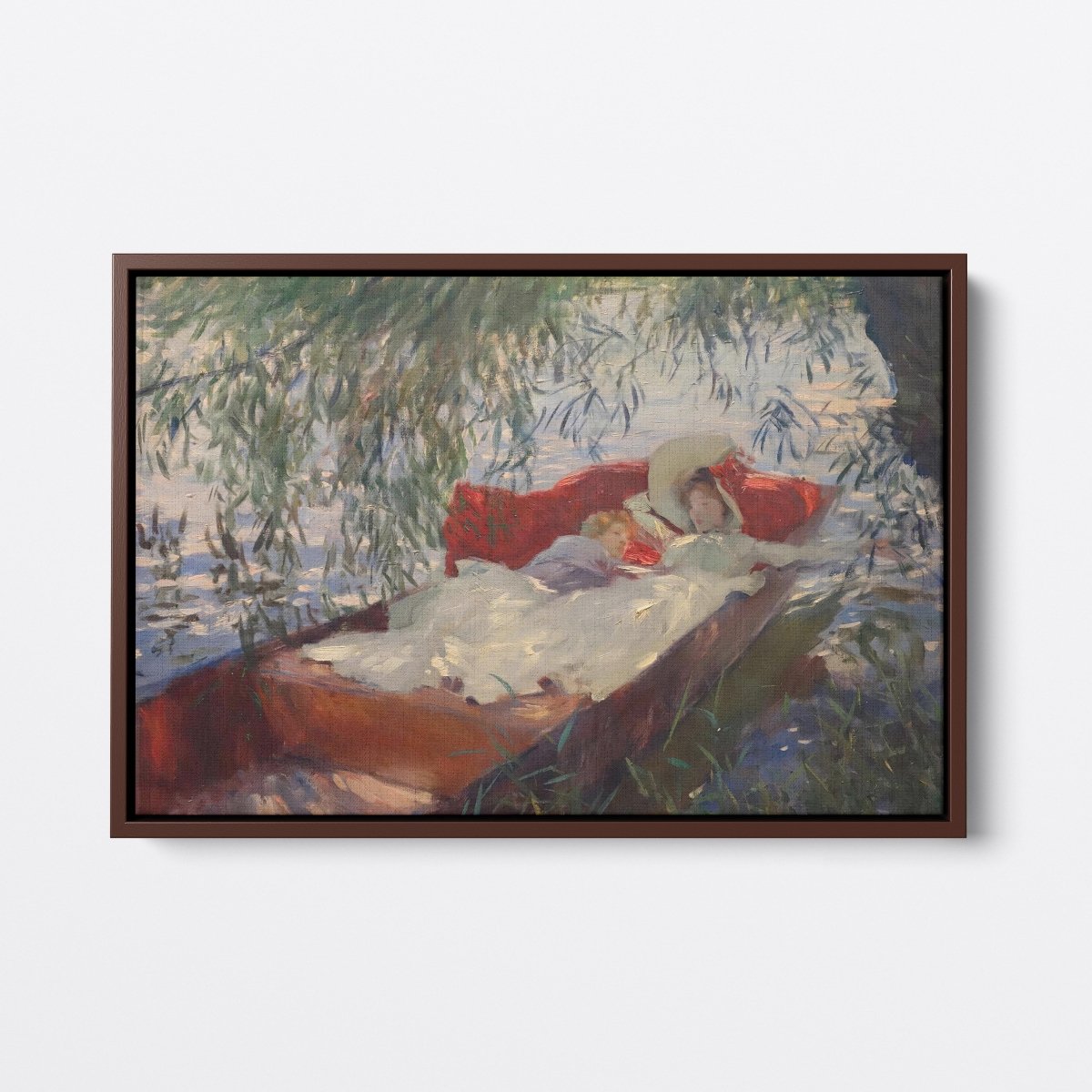 Lady and Child Asleep | John Sargent | Ave Legato Art Prints