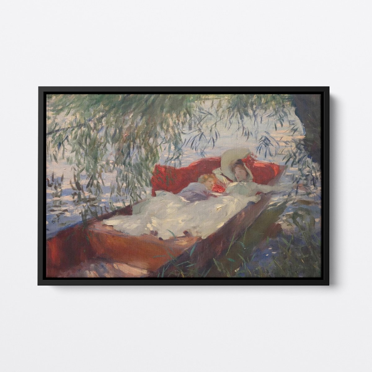 Lady and Child Asleep | John Sargent | Ave Legato Art Prints