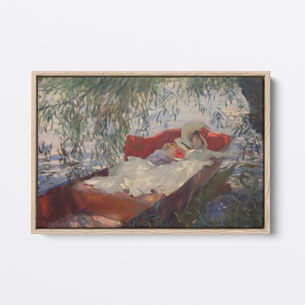 Lady and Child Asleep | John Sargent | Ave Legato Art Prints