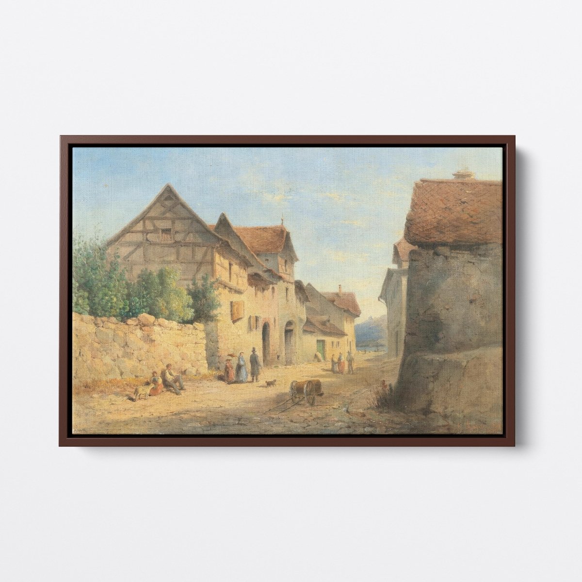 Lafite's Village Road | Carl Lafite | Ave Legato Art Prints