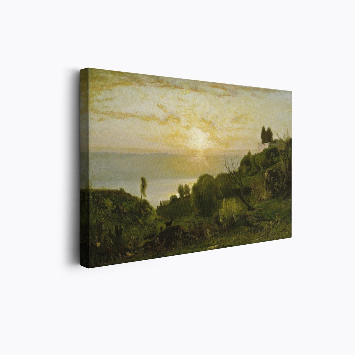 Lake Albano, Sunset | George Inness | Ave Legato Art Prints