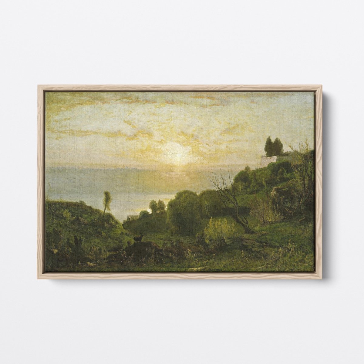 Lake Albano, Sunset | George Inness | Ave Legato Art Prints