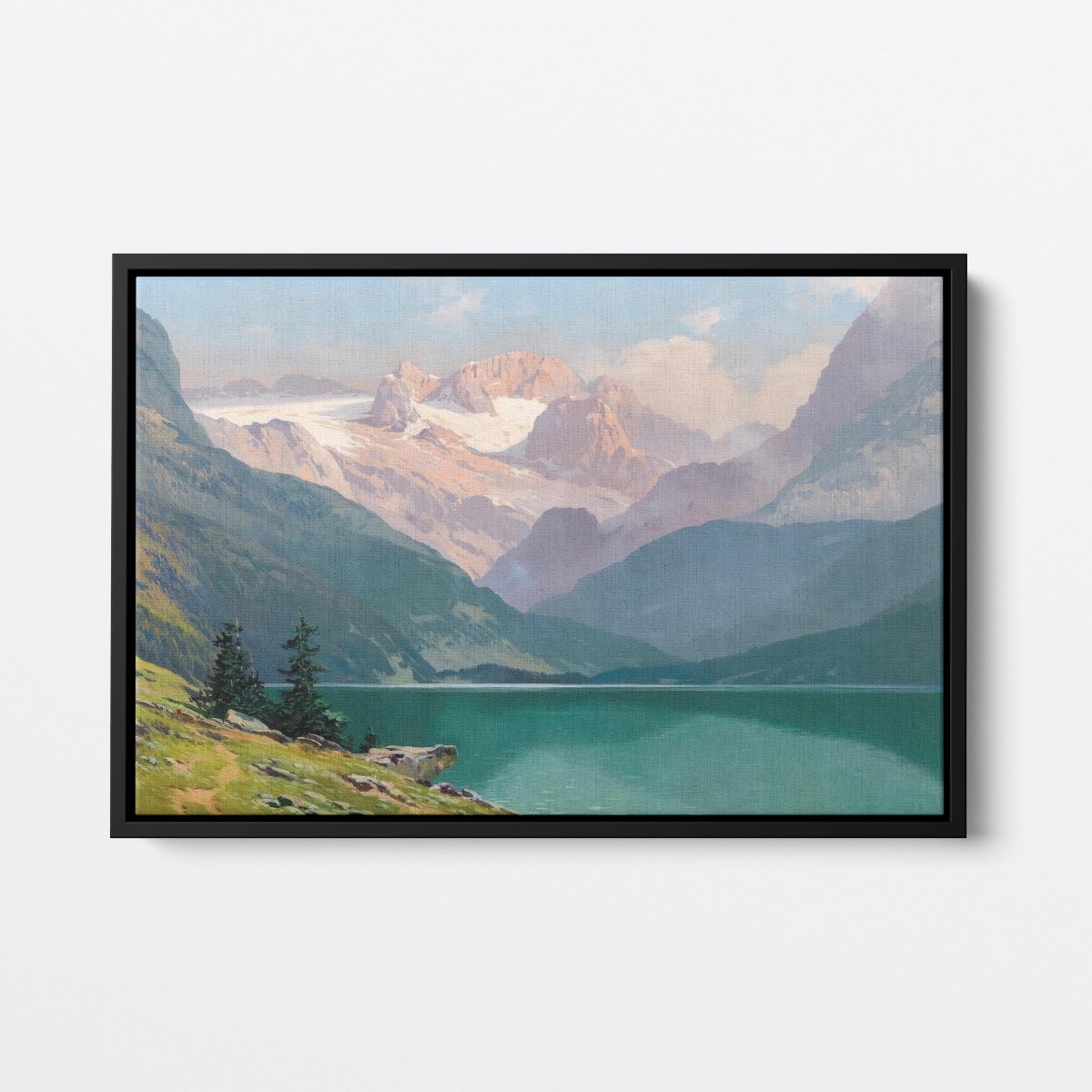 Lake Gosau with the Dachstein | Toni Haller | Ave Legato Art Prints