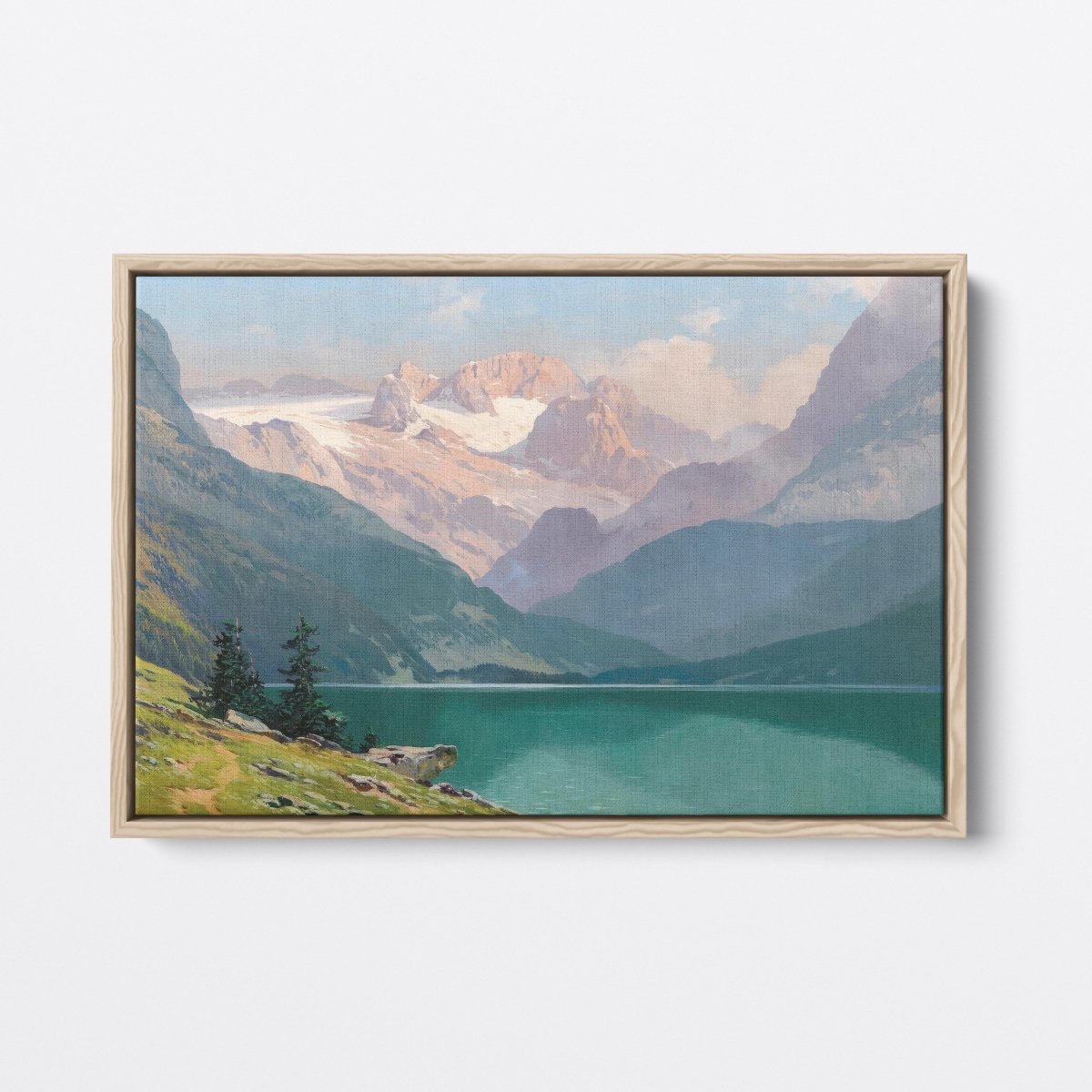 Lake Gosau with the Dachstein | Toni Haller | Ave Legato Art Prints