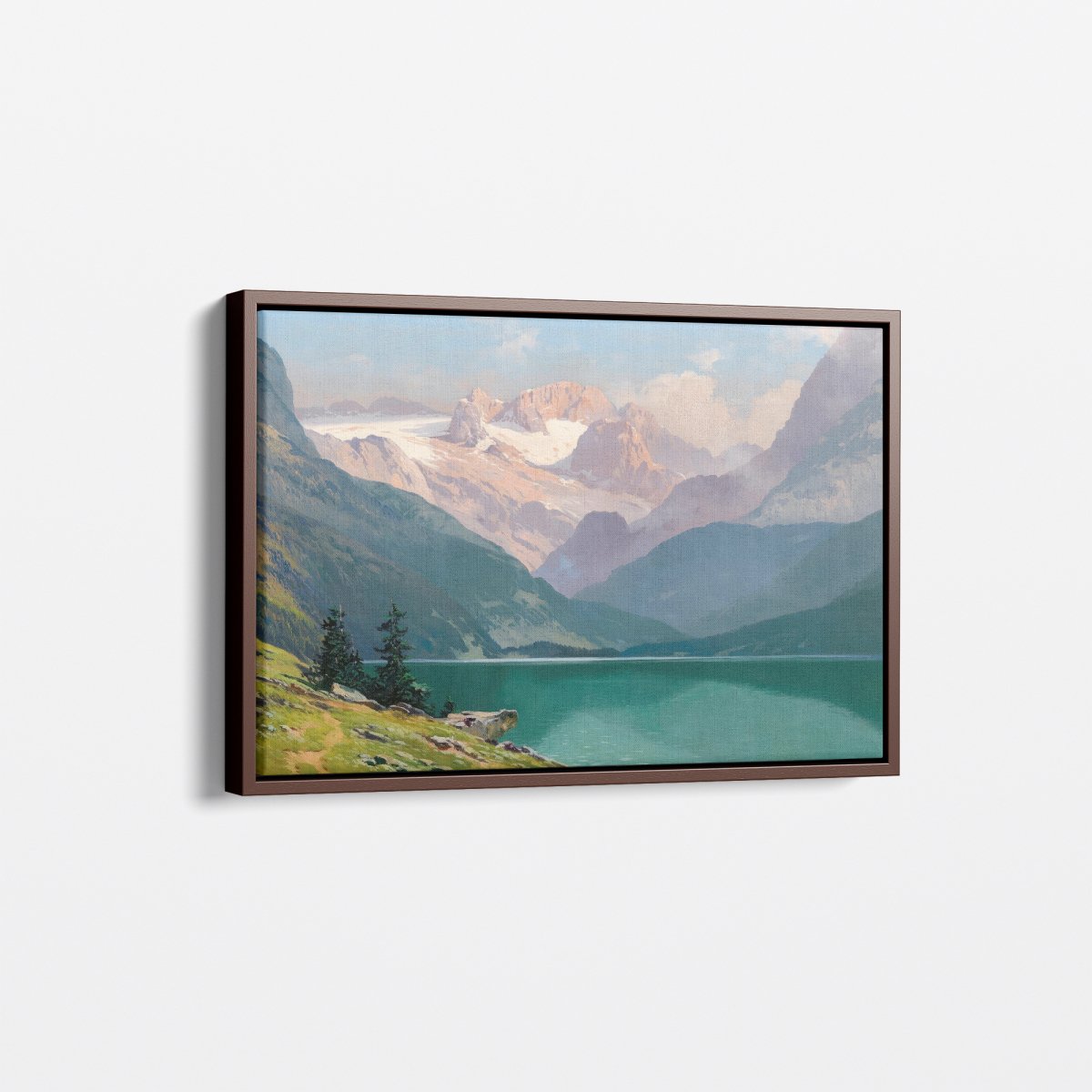 Lake Gosau with the Dachstein | Toni Haller | Ave Legato Art Prints