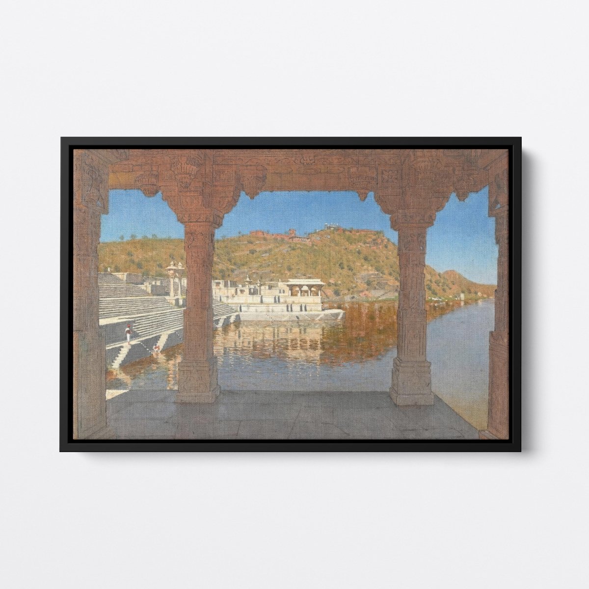 Lake in Udaipur | Vasily Vereshchagin | Ave Legato Art Prints