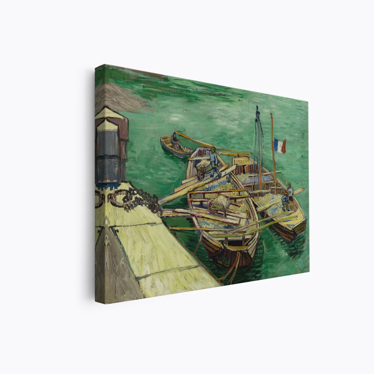 Landing Stage with Boats | Vincent van Gogh | Ave Legato Art Prints