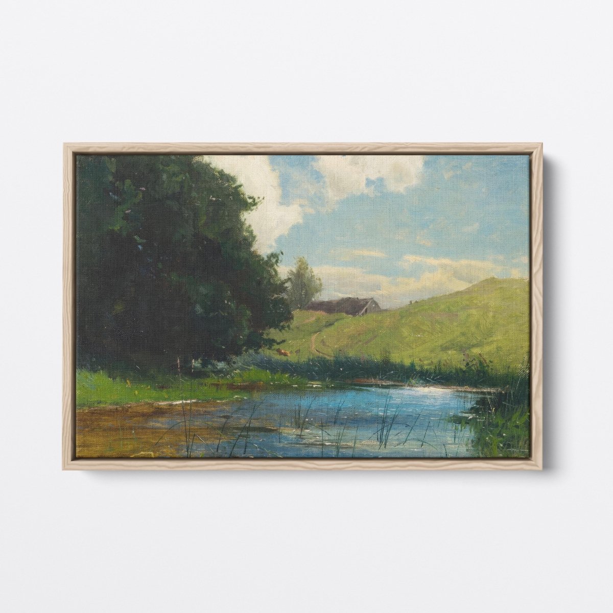 Landscape at Köpingebro | Gustaf Rydberg | Ave Legato Art Prints