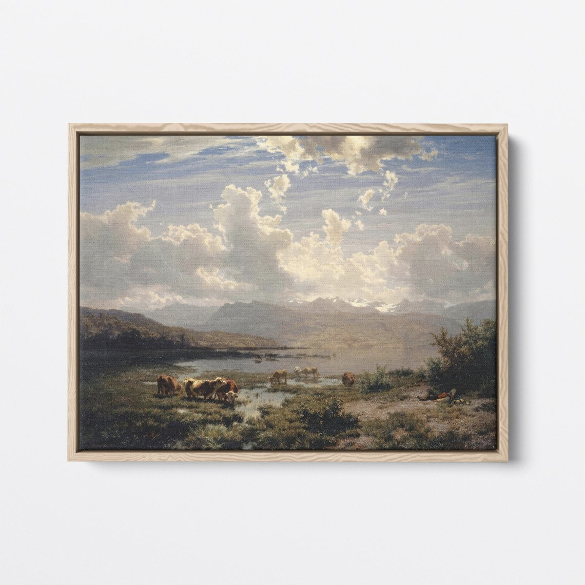 Landscape at Lake of Lucerne | Robert Zünd | Ave Legato Art Prints