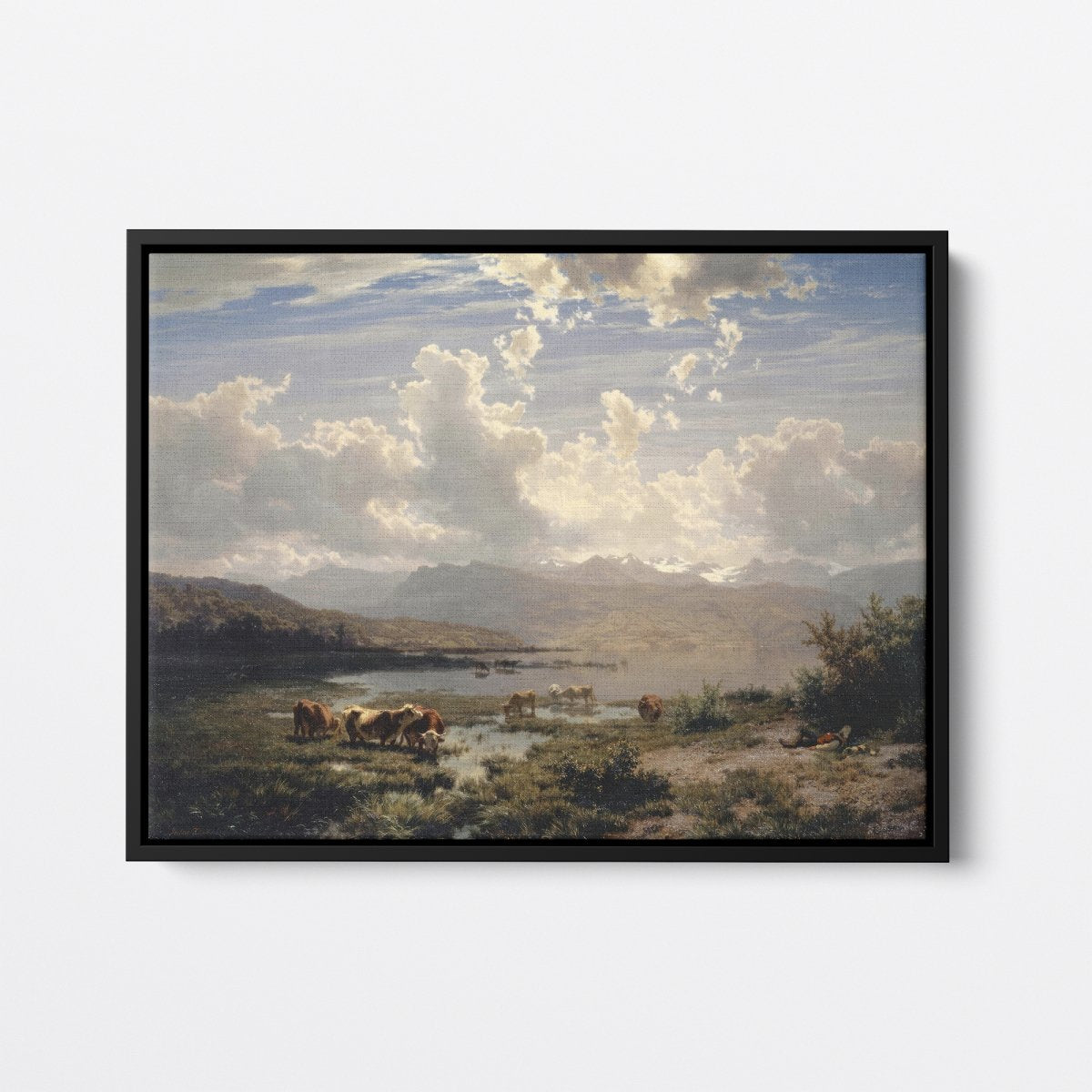 Landscape at Lake of Lucerne | Robert Zünd | Ave Legato Art Prints