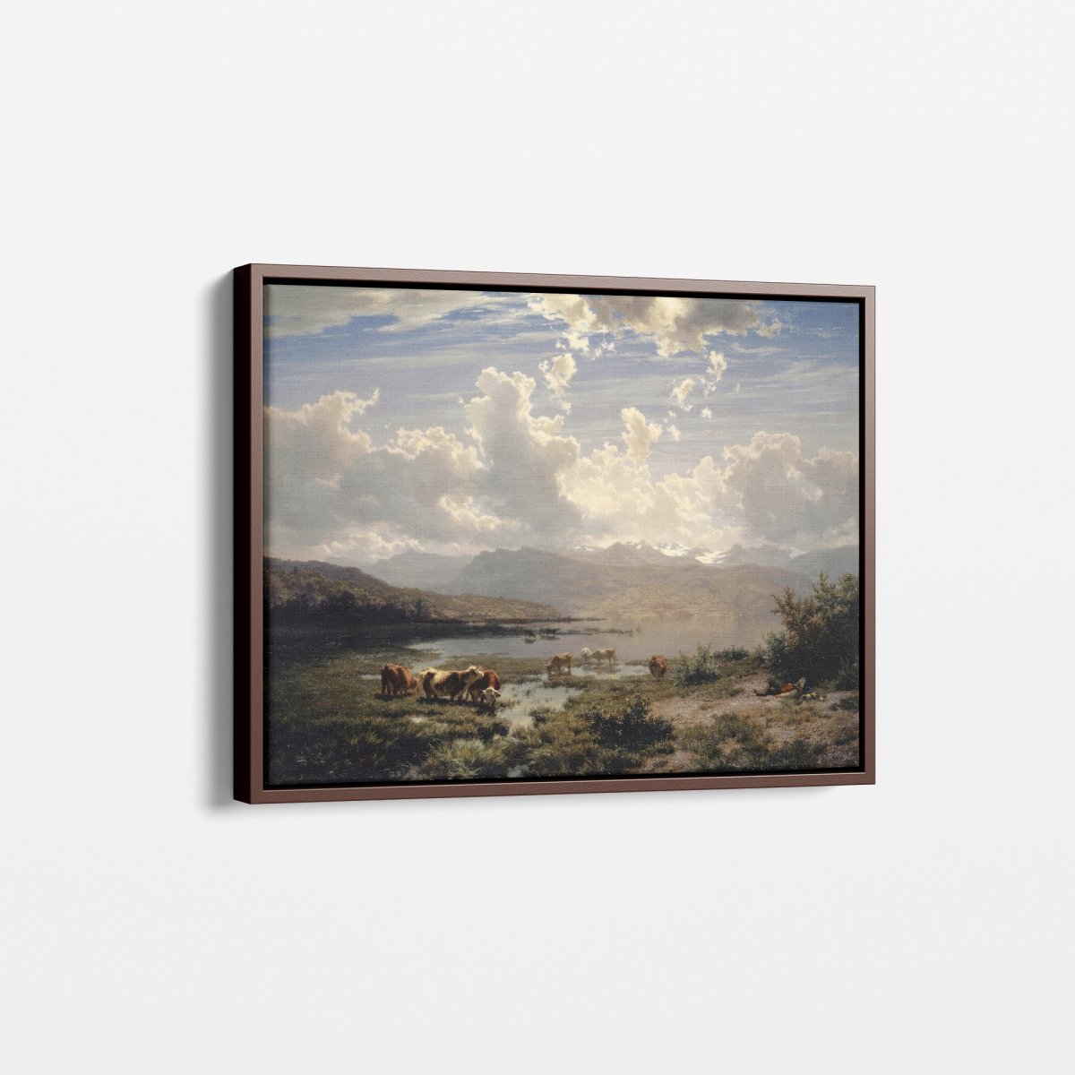 Landscape at Lake of Lucerne | Robert Zünd | Ave Legato Art Prints