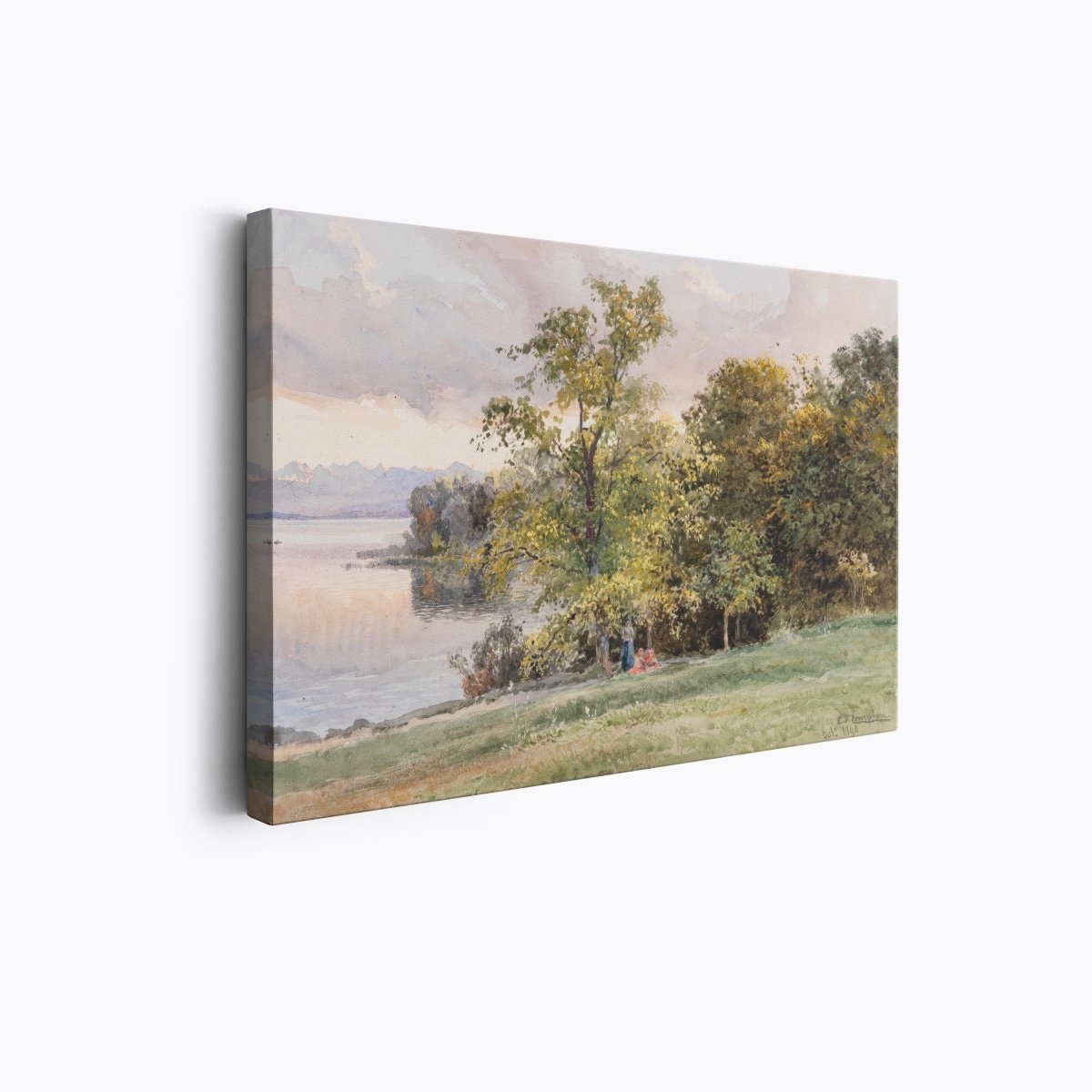 Landscape at Lake Starnberg | Edward Compton | Ave Legato Art Prints