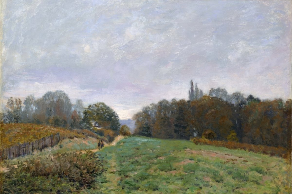 Landscape at Louveciennes | Alfred Sisley | Ave Legato Art Prints