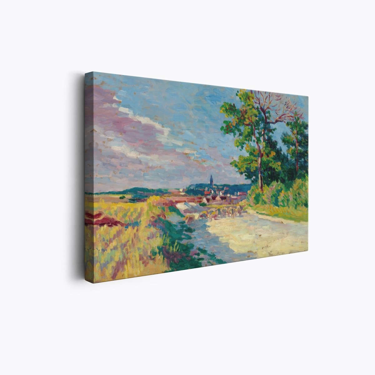 Landscape at Méréville | Maximilien Luce | Ave Legato Art Prints