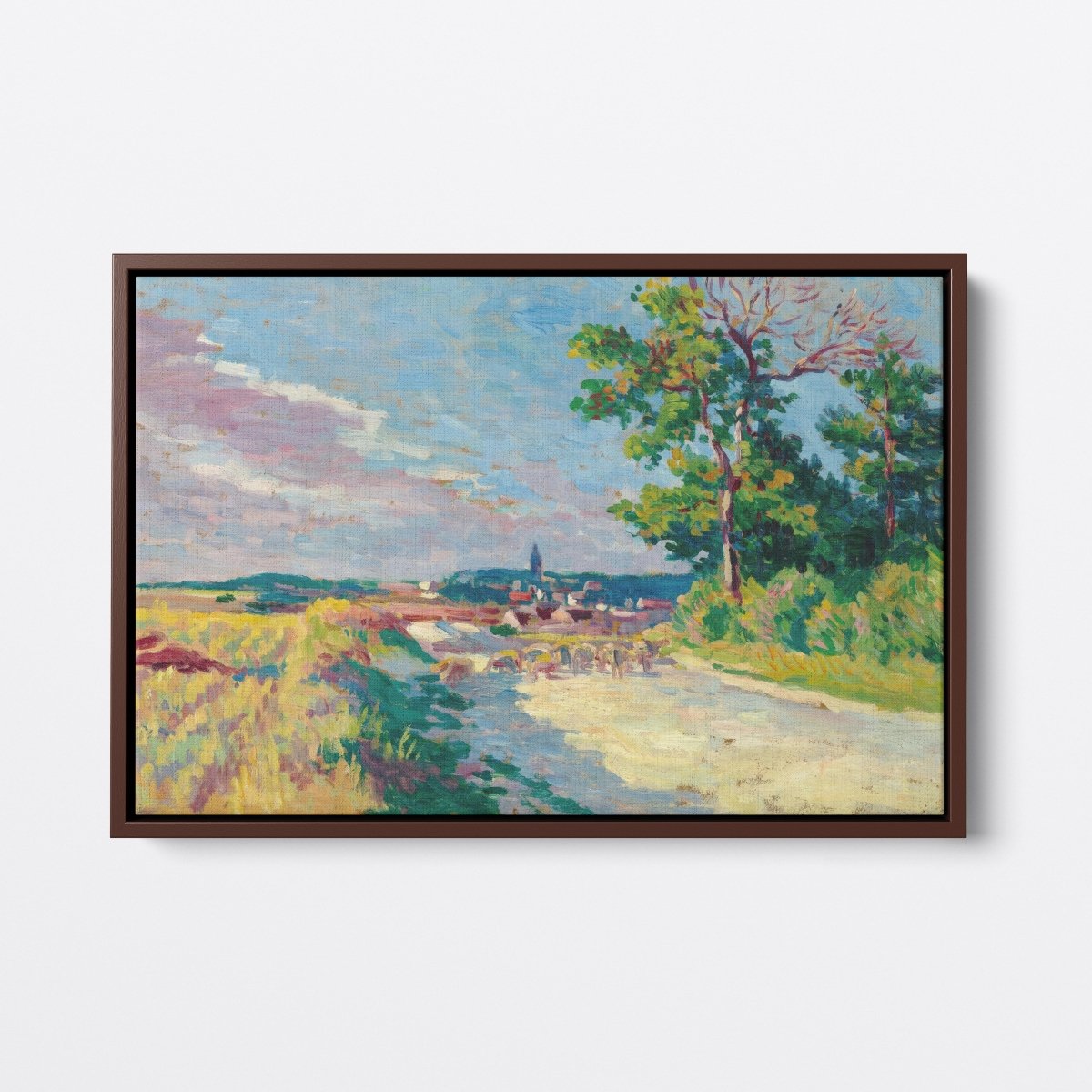 Landscape at Méréville | Maximilien Luce | Ave Legato Art Prints