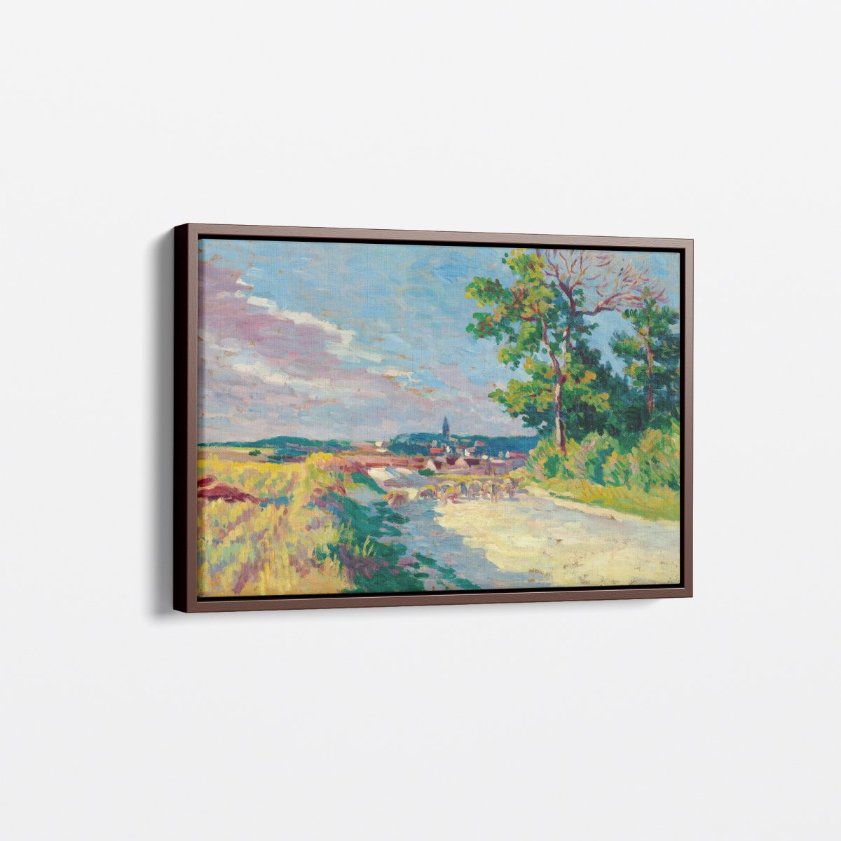 Landscape at Méréville | Maximilien Luce | Ave Legato Art Prints