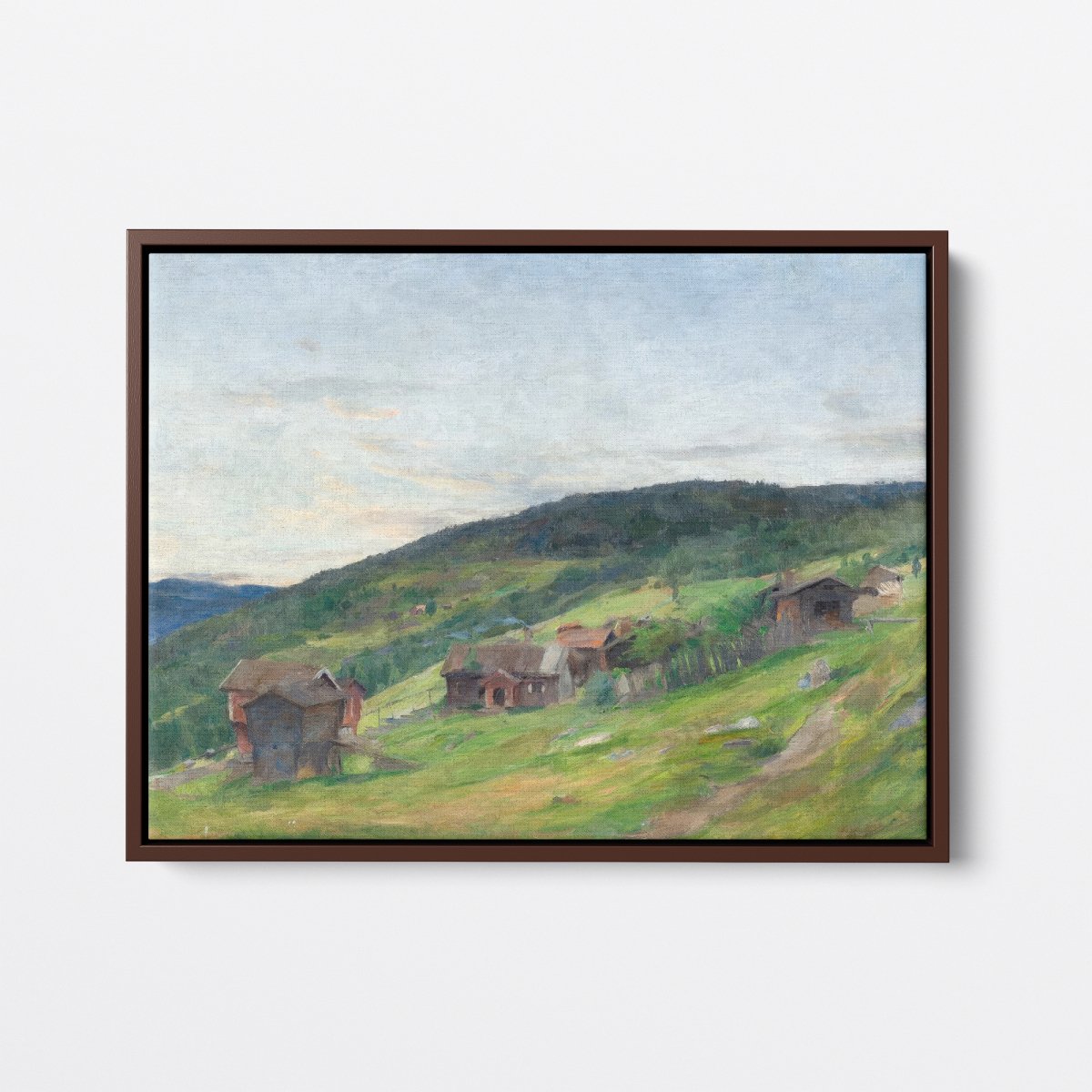 Landscape, Eggedal | Harriet Backer | Ave Legato Art Prints