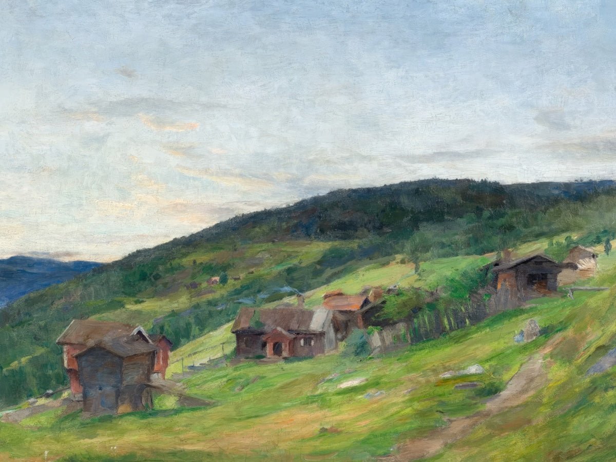 Landscape, Eggedal | Harriet Backer | Ave Legato Art Prints