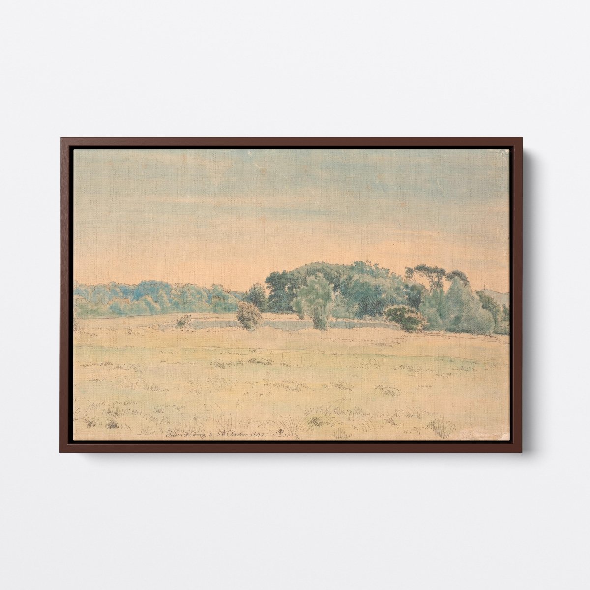 Landscape from Frederiksborg | P.C. Skovgaard | Ave Legato Art Prints