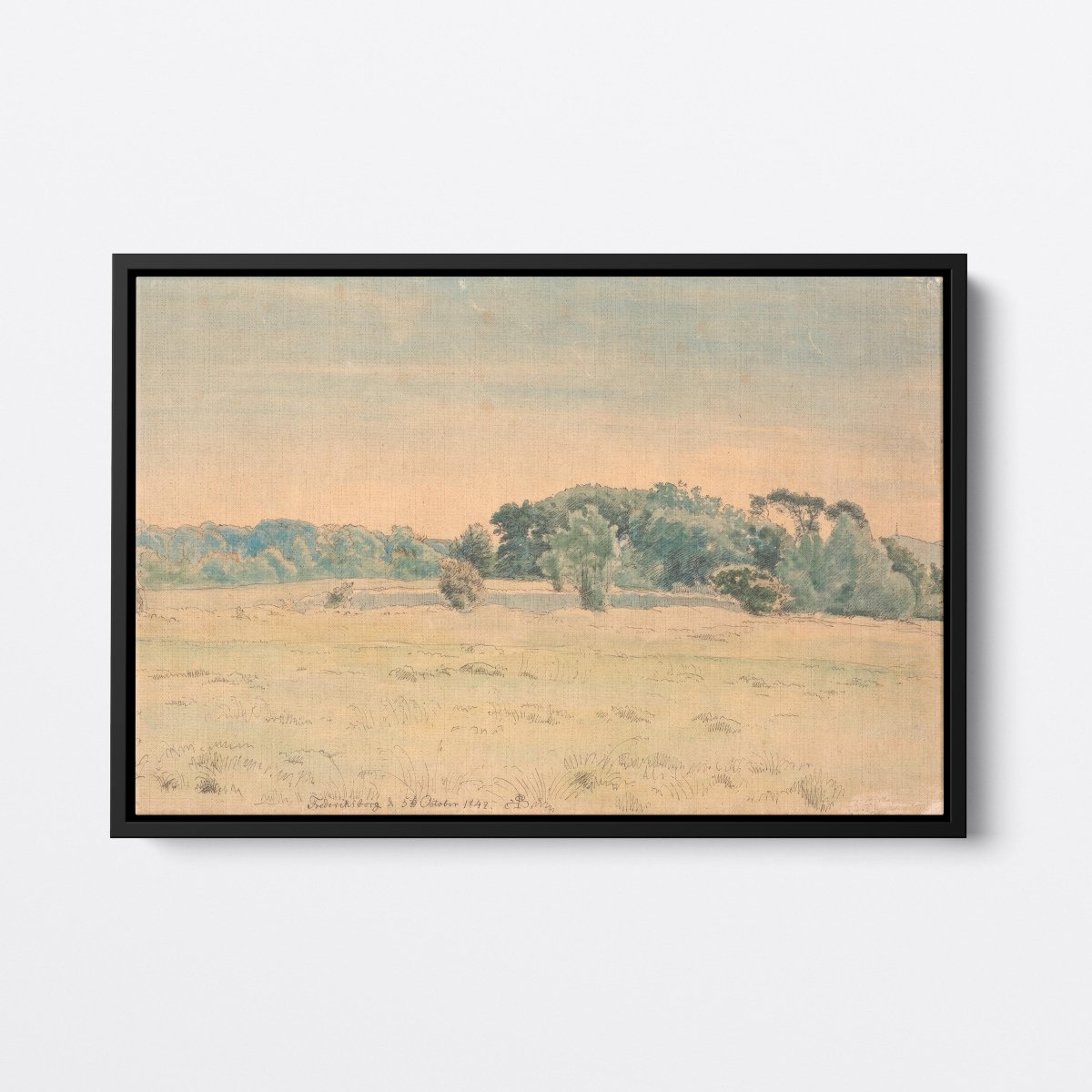 Landscape from Frederiksborg | P.C. Skovgaard | Ave Legato Art Prints