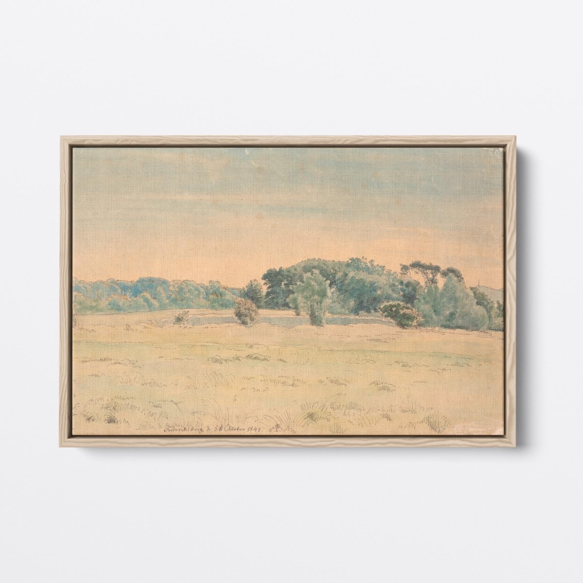 Landscape from Frederiksborg | P.C. Skovgaard | Ave Legato Art Prints