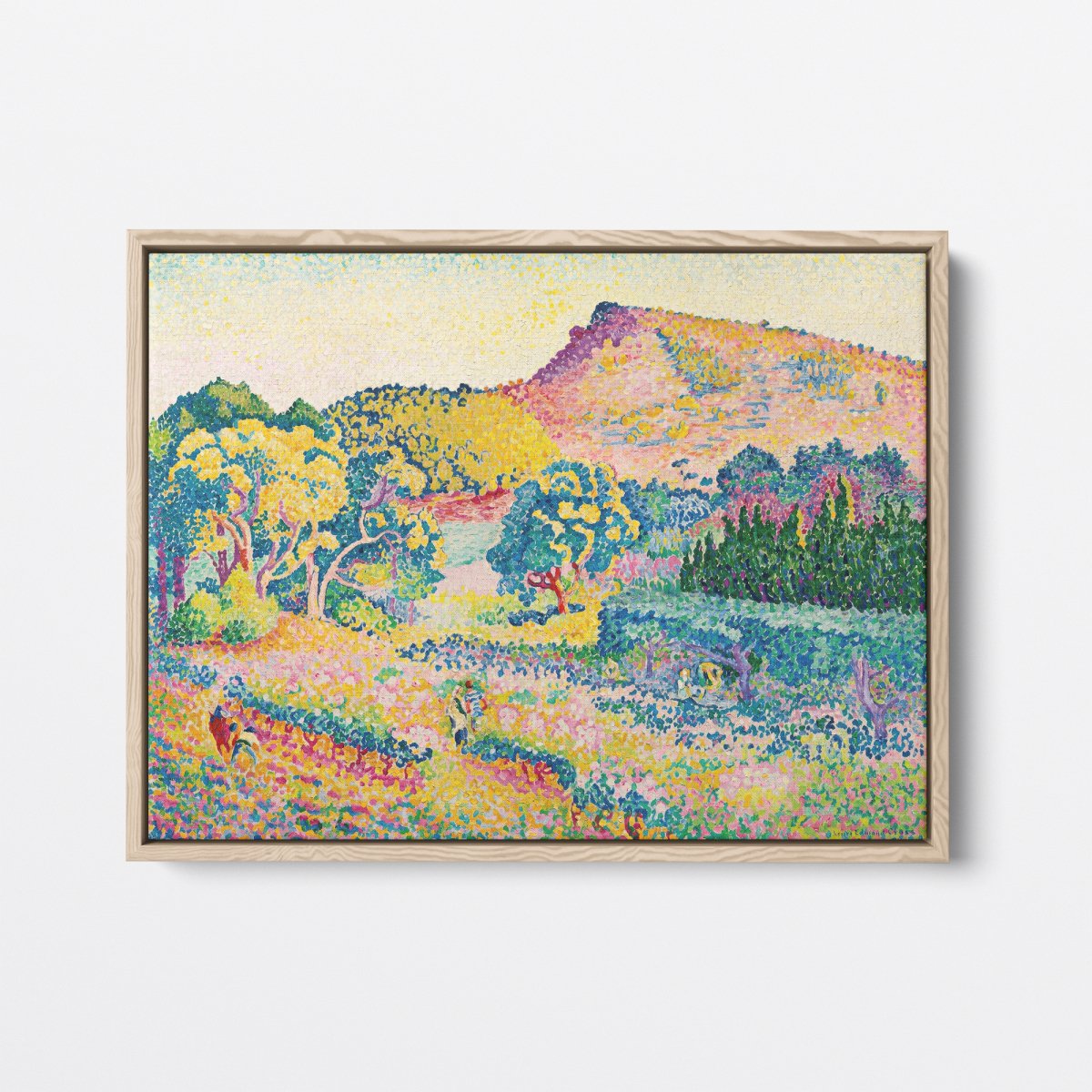 Landscape in Cap Nègre, France | Henri - Edmond Cross | Ave Legato Art Prints