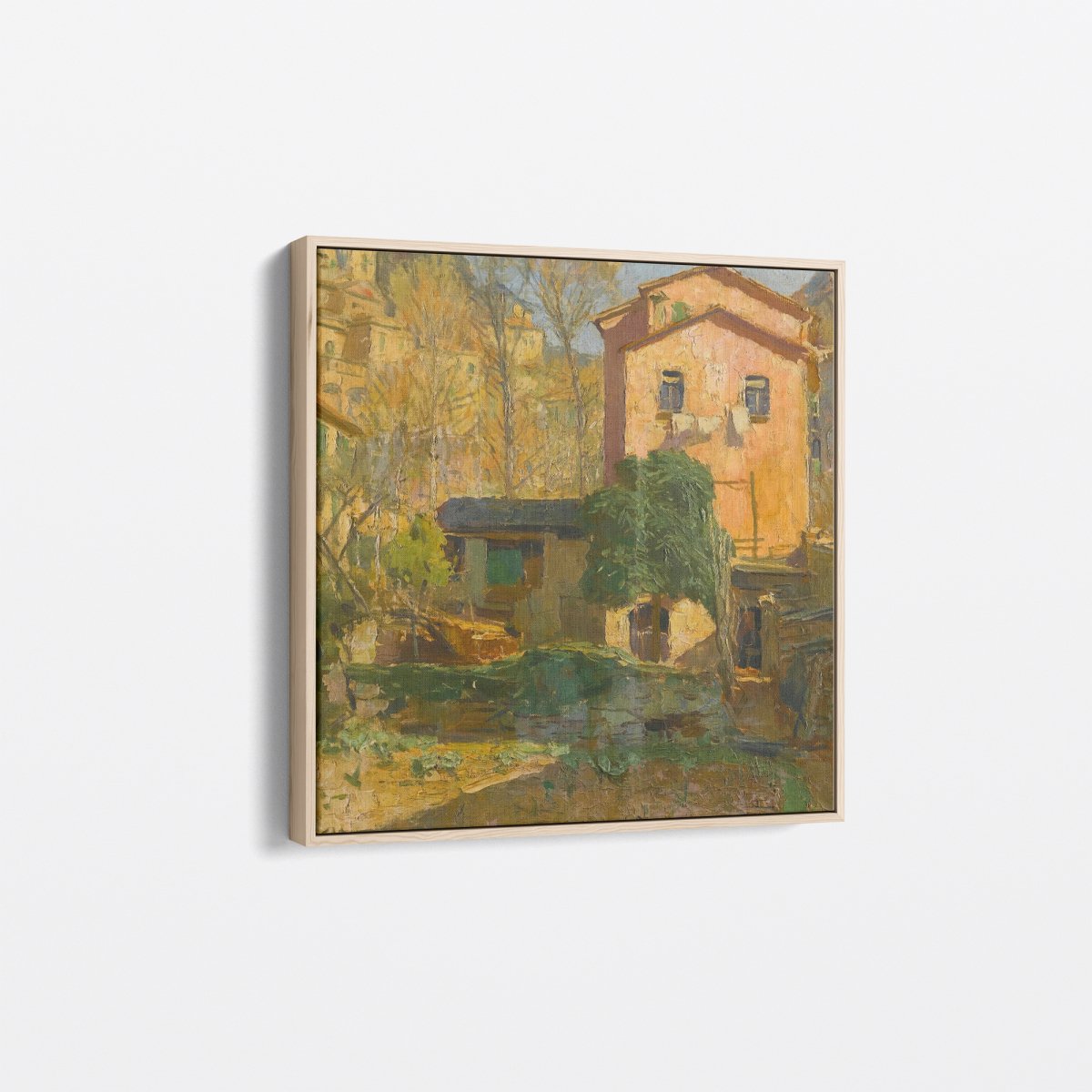 Landscape in the Riviera Ligure, Italy | Carl Moll | Ave Legato Art Prints