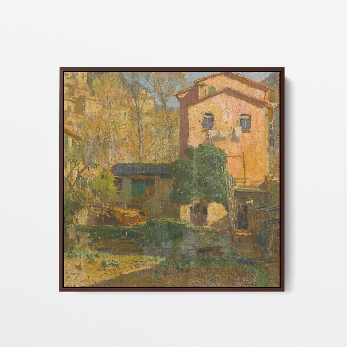 Landscape in the Riviera Ligure, Italy | Carl Moll | Ave Legato Art Prints