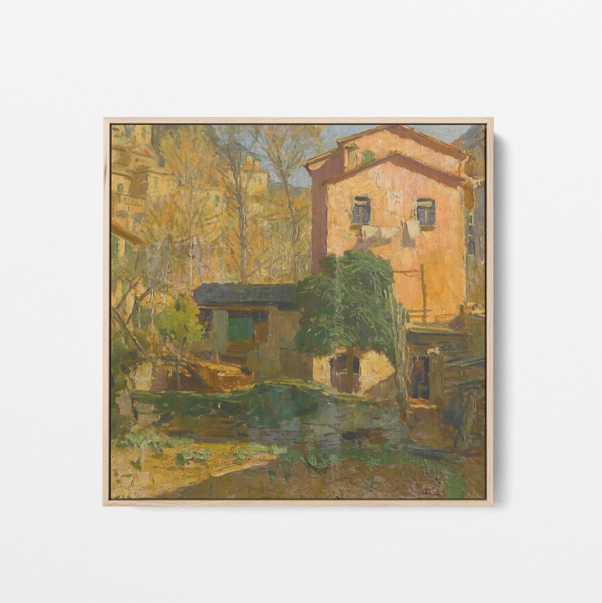 Landscape in the Riviera Ligure, Italy | Carl Moll | Ave Legato Art Prints