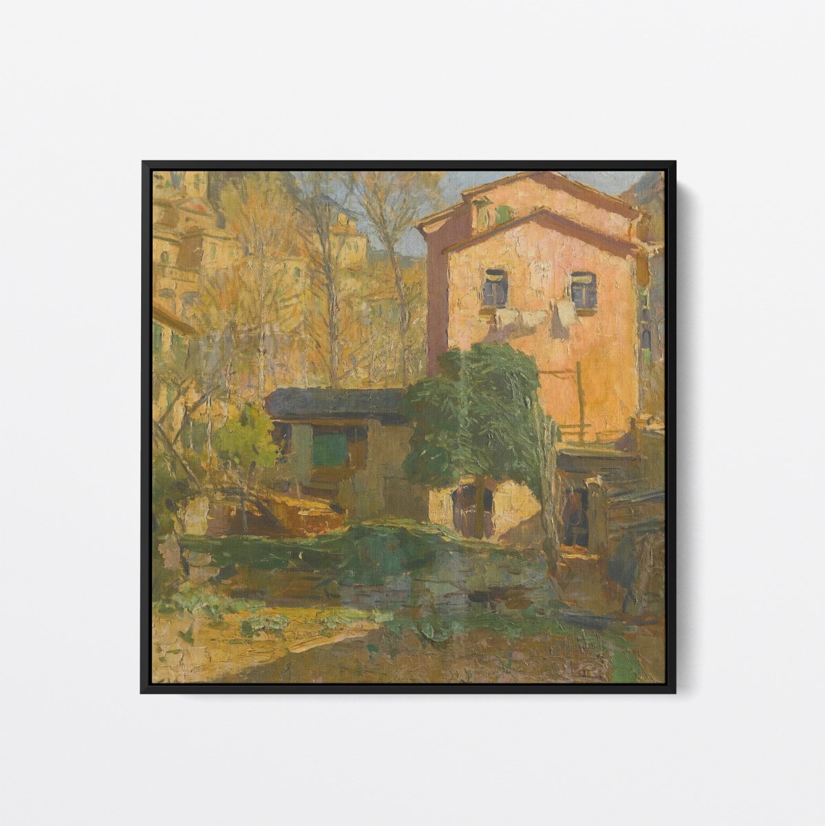 Landscape in the Riviera Ligure, Italy | Carl Moll | Ave Legato Art Prints