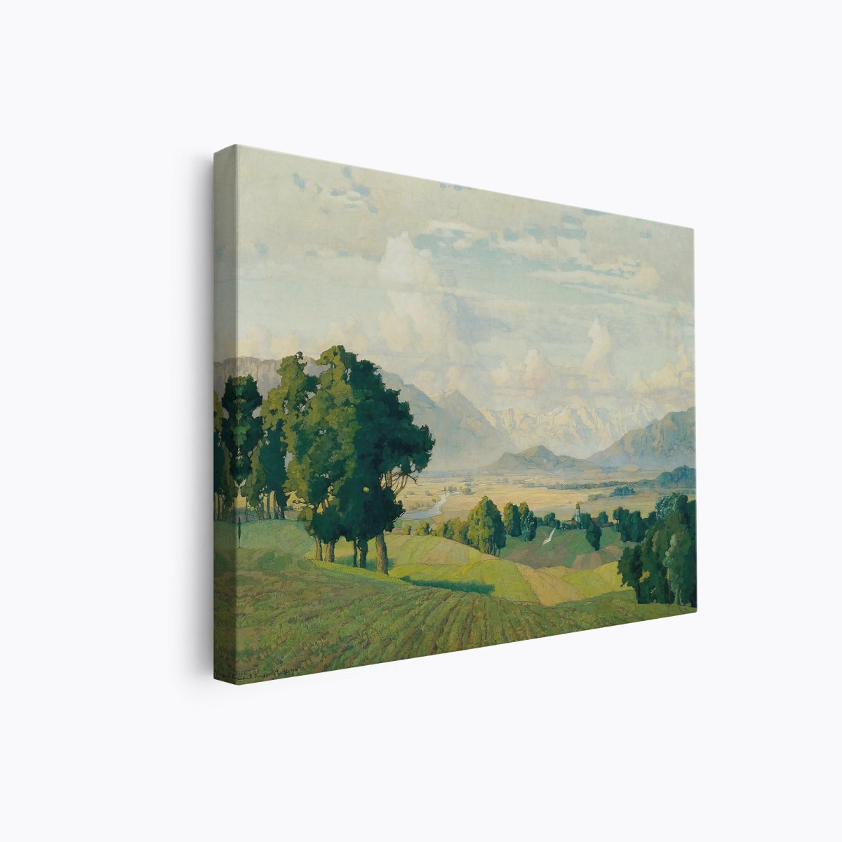 Landscape in Upper Bavaria | Richard Kaiser | Ave Legato Art Prints