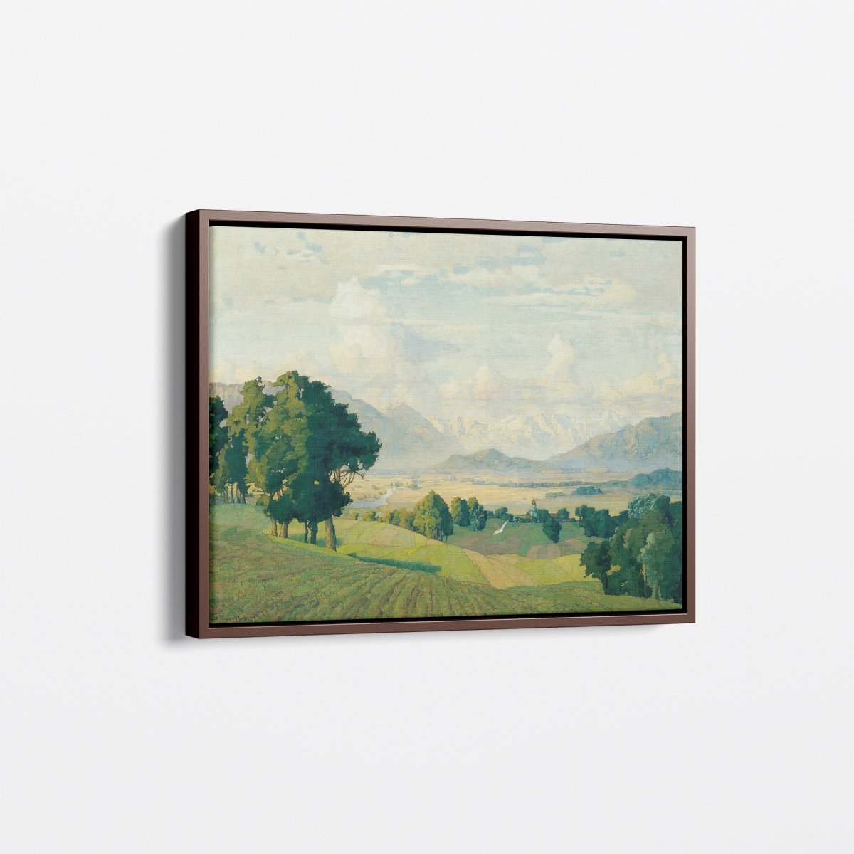 Landscape in Upper Bavaria | Richard Kaiser | Ave Legato Art Prints