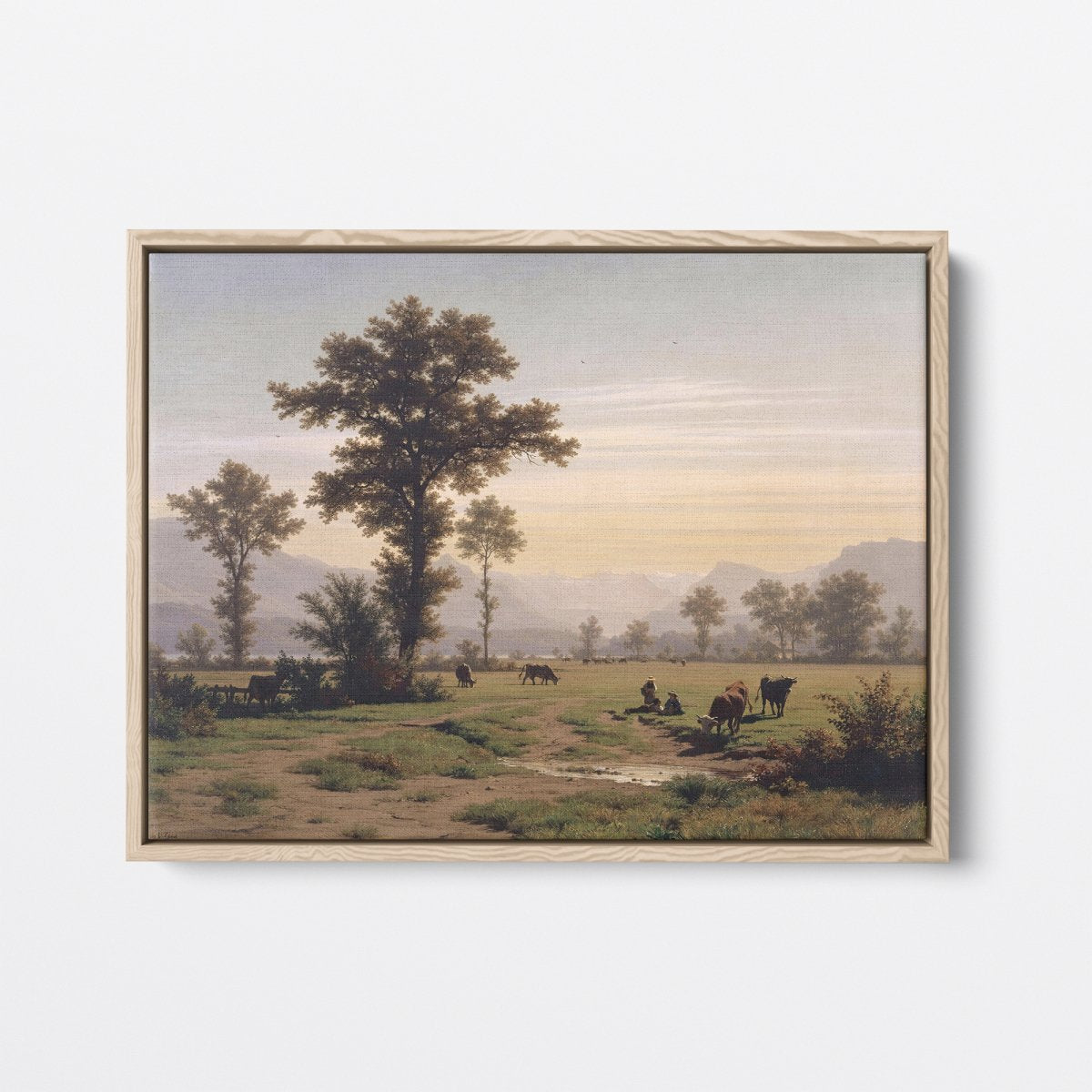 Landscape Near Lucerne | Robert Zünd | Ave Legato Art Prints