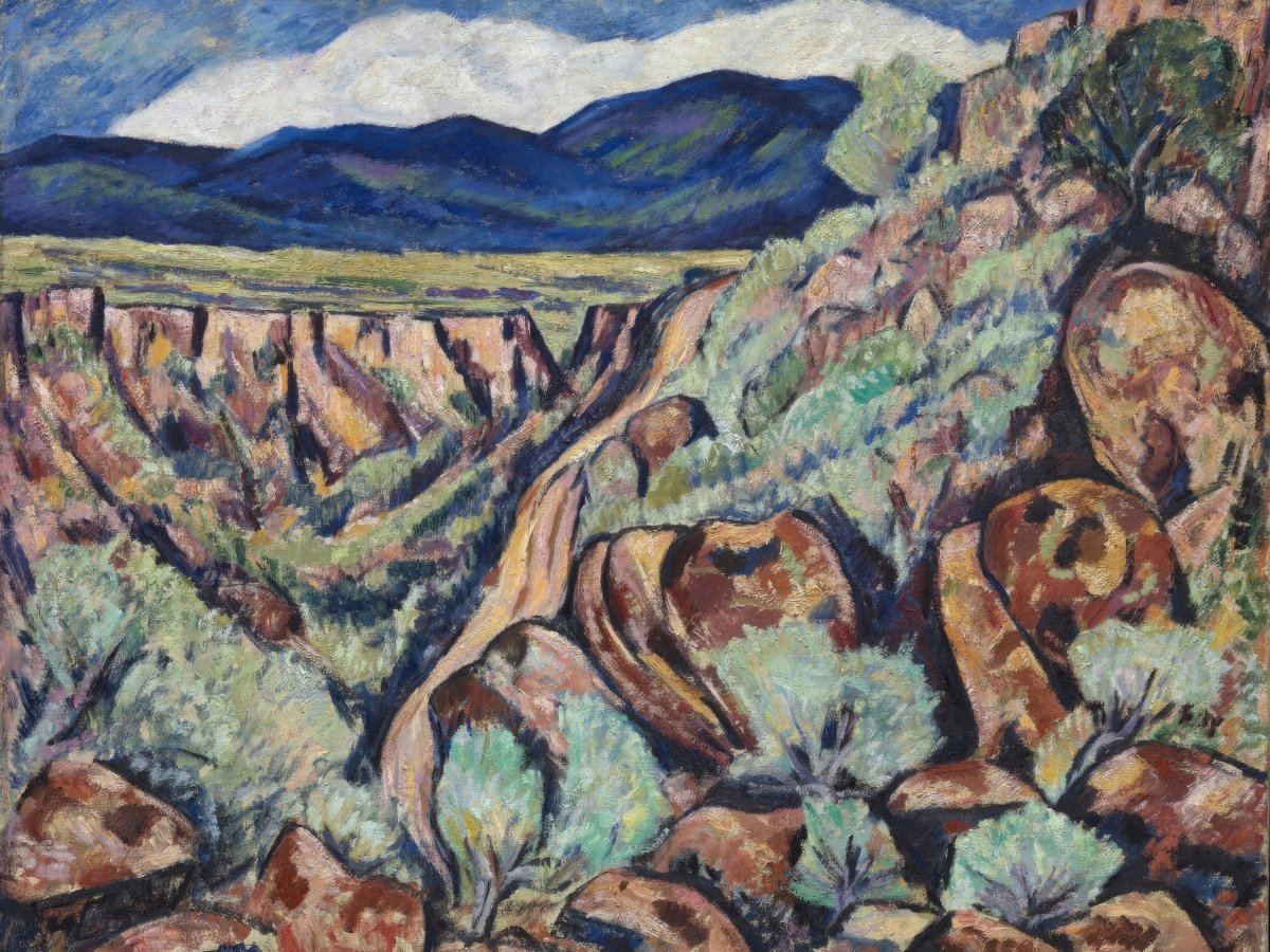 Landscape, New Mexico | Marsden Hartley | Ave Legato Art Prints