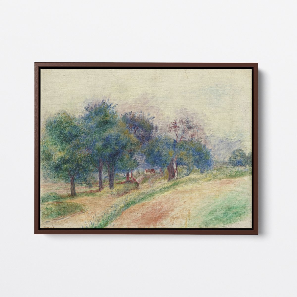 Landscape of Essoyes | Pierre - Auguste Renoir | Ave Legato Art Prints