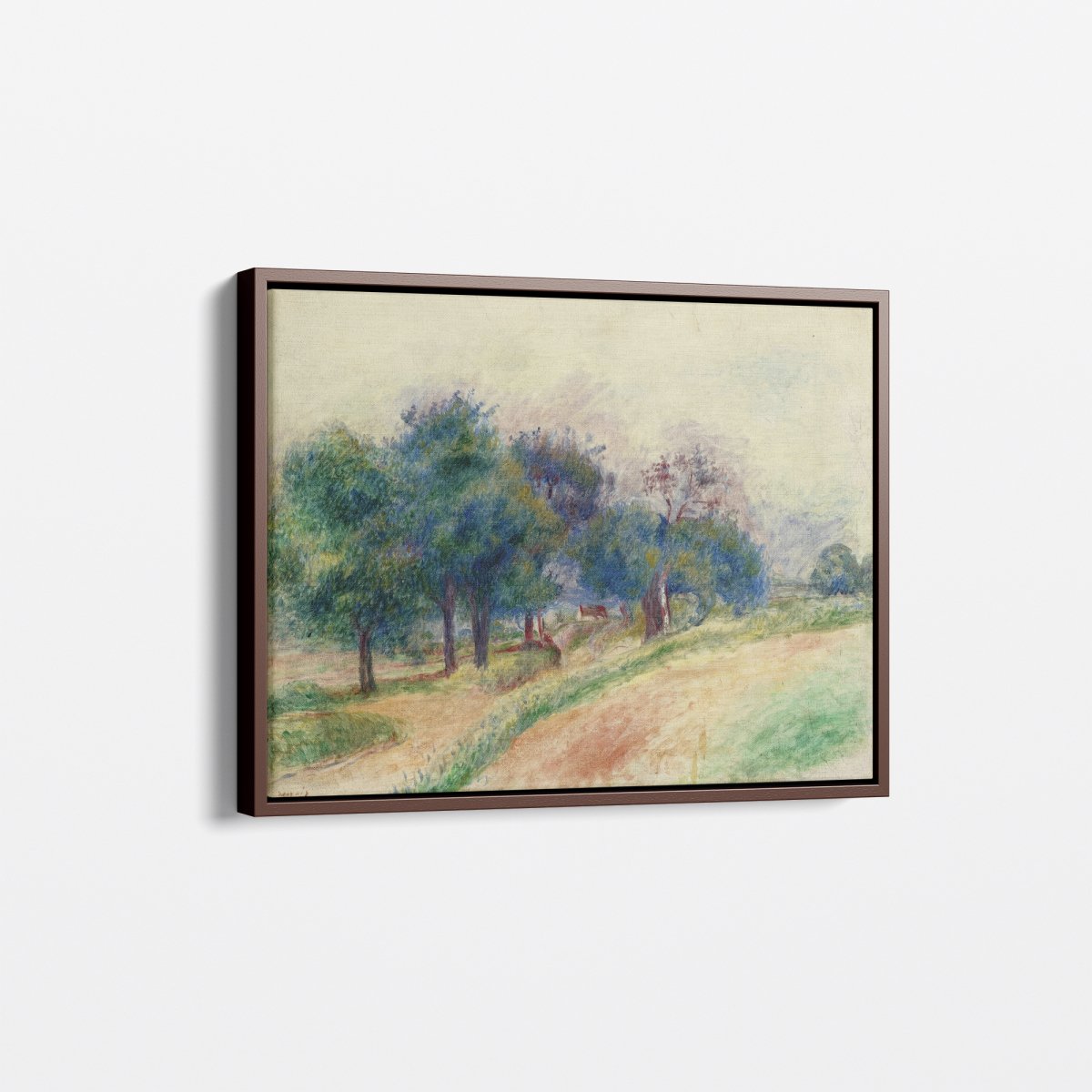 Landscape of Essoyes | Pierre - Auguste Renoir | Ave Legato Art Prints