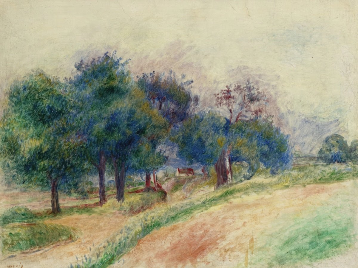 Landscape of Essoyes | Pierre - Auguste Renoir | Ave Legato Art Prints