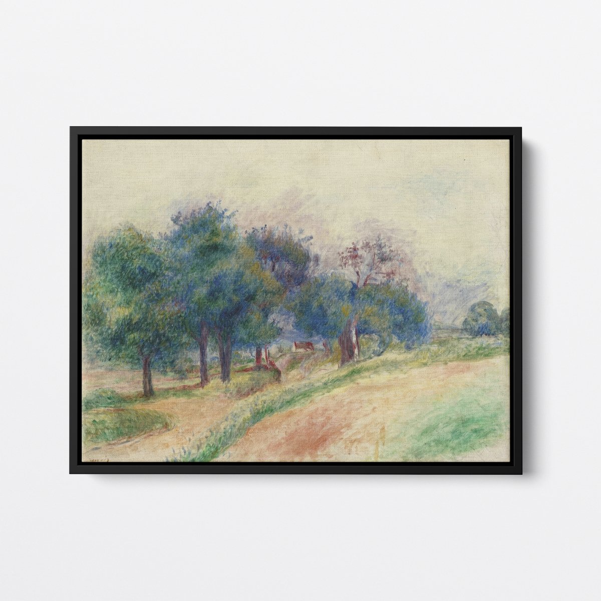 Landscape of Essoyes | Pierre - Auguste Renoir | Ave Legato Art Prints