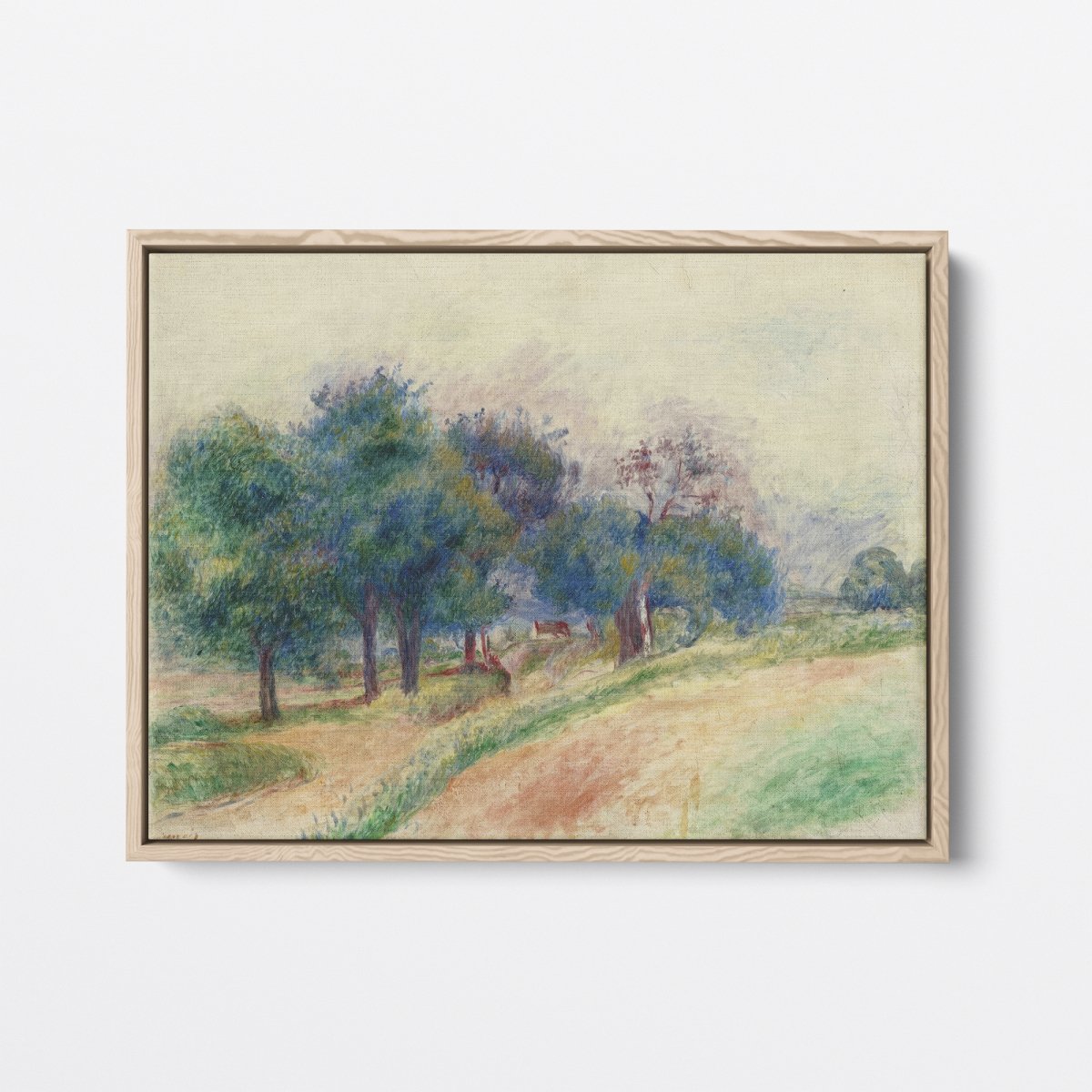 Landscape of Essoyes | Pierre - Auguste Renoir | Ave Legato Art Prints