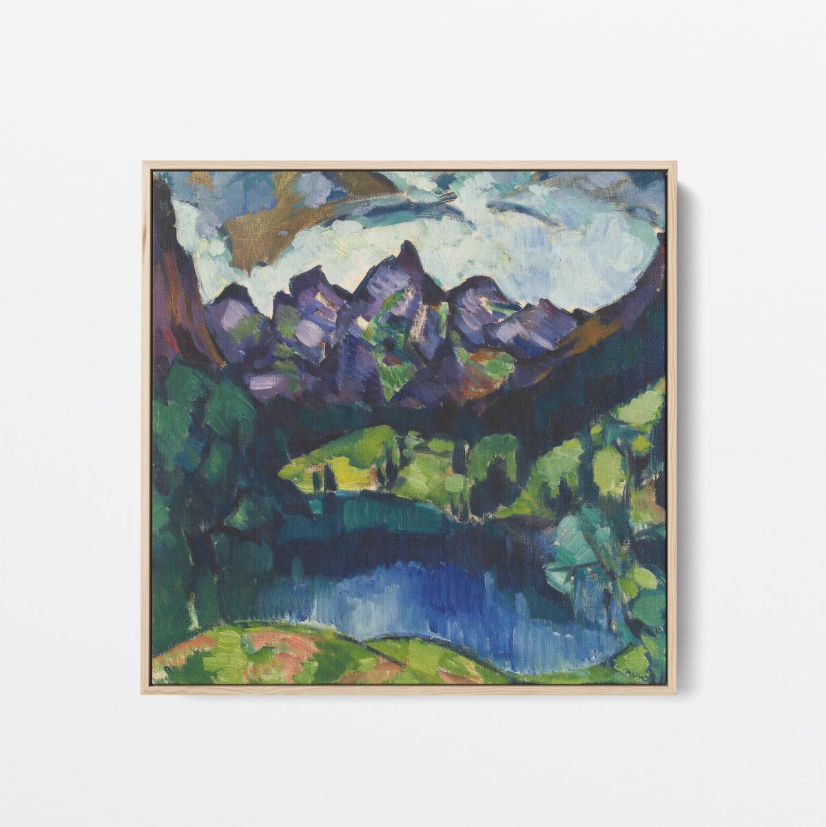 Landscape of Obersdorf | Konrad Mägi | Ave Legato Art Prints