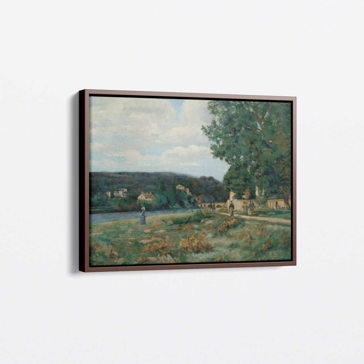 Landscape of the Île - de - France | Armand Guillaumin | Ave Legato Art Prints