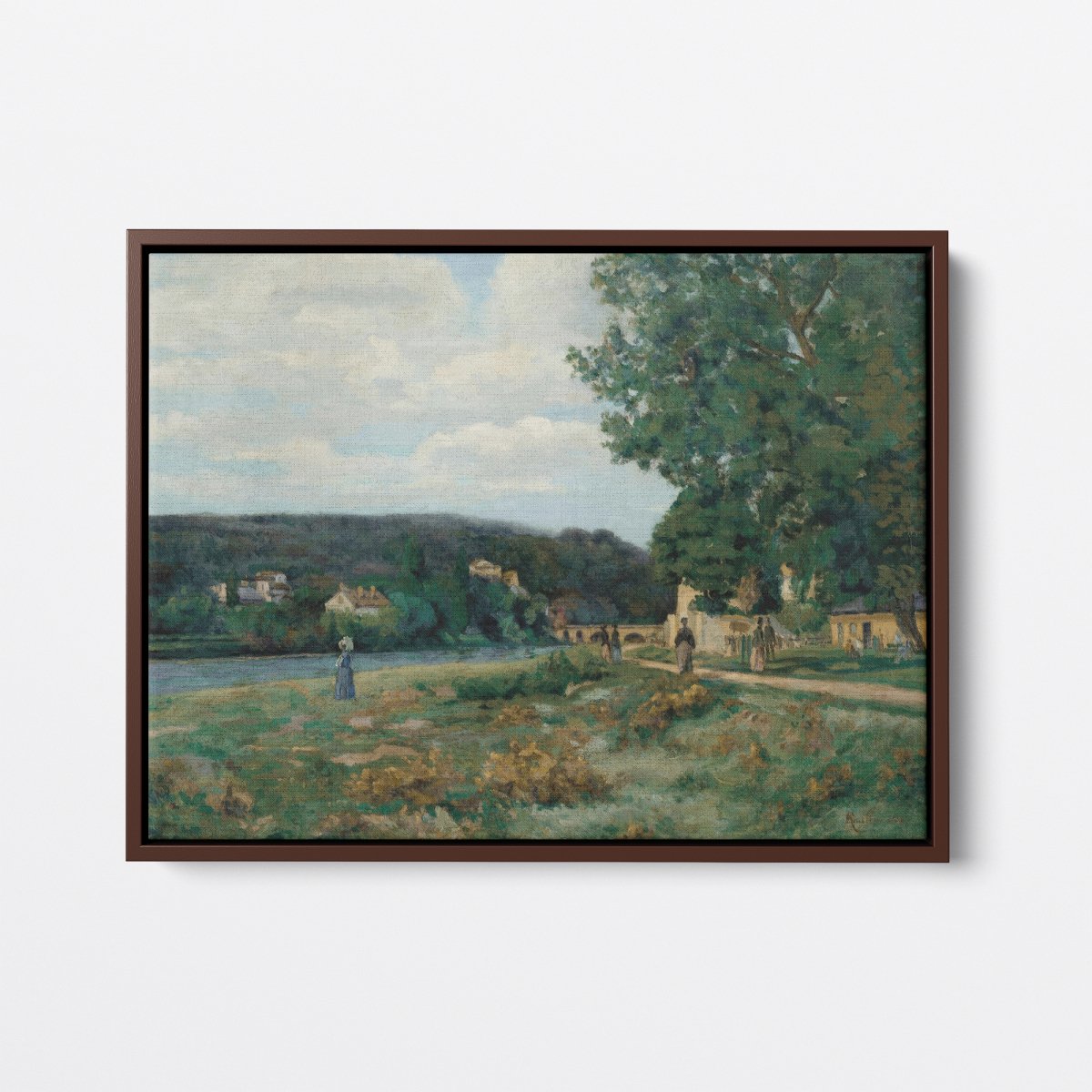 Landscape of the Île - de - France | Armand Guillaumin | Ave Legato Art Prints