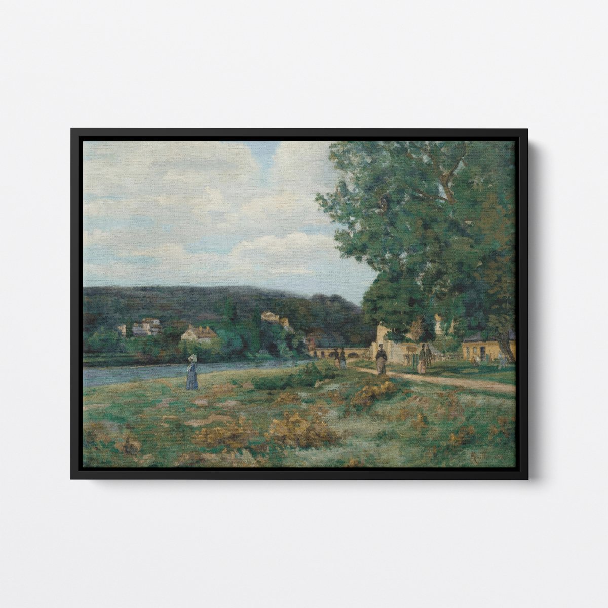 Landscape of the Île - de - France | Armand Guillaumin | Ave Legato Art Prints