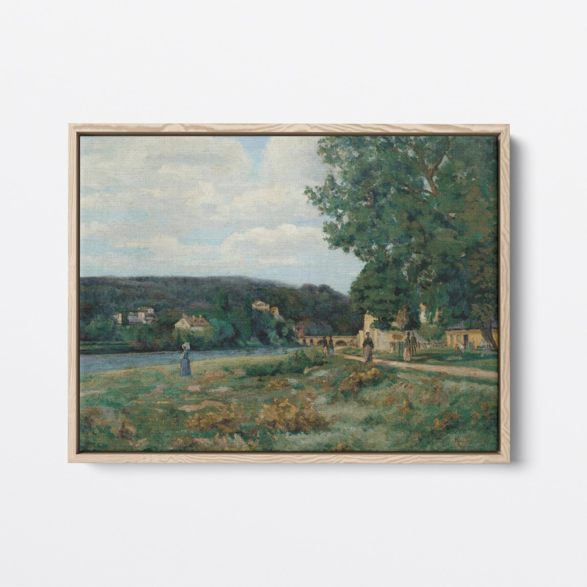 Landscape of the Île - de - France | Armand Guillaumin | Ave Legato Art Prints