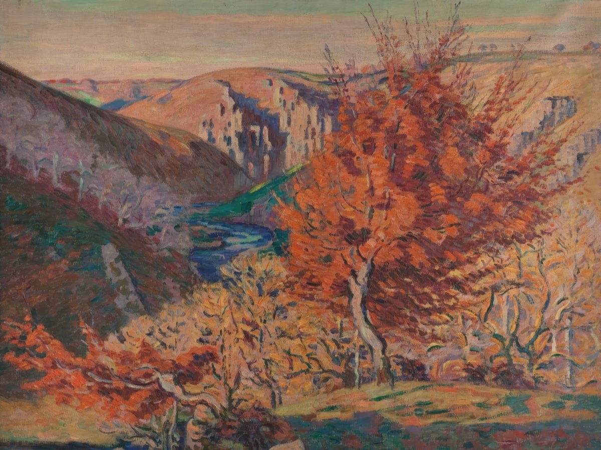 Landscape, the Spinner’s Rock | Armand Guillaumin | Ave Legato Art Prints