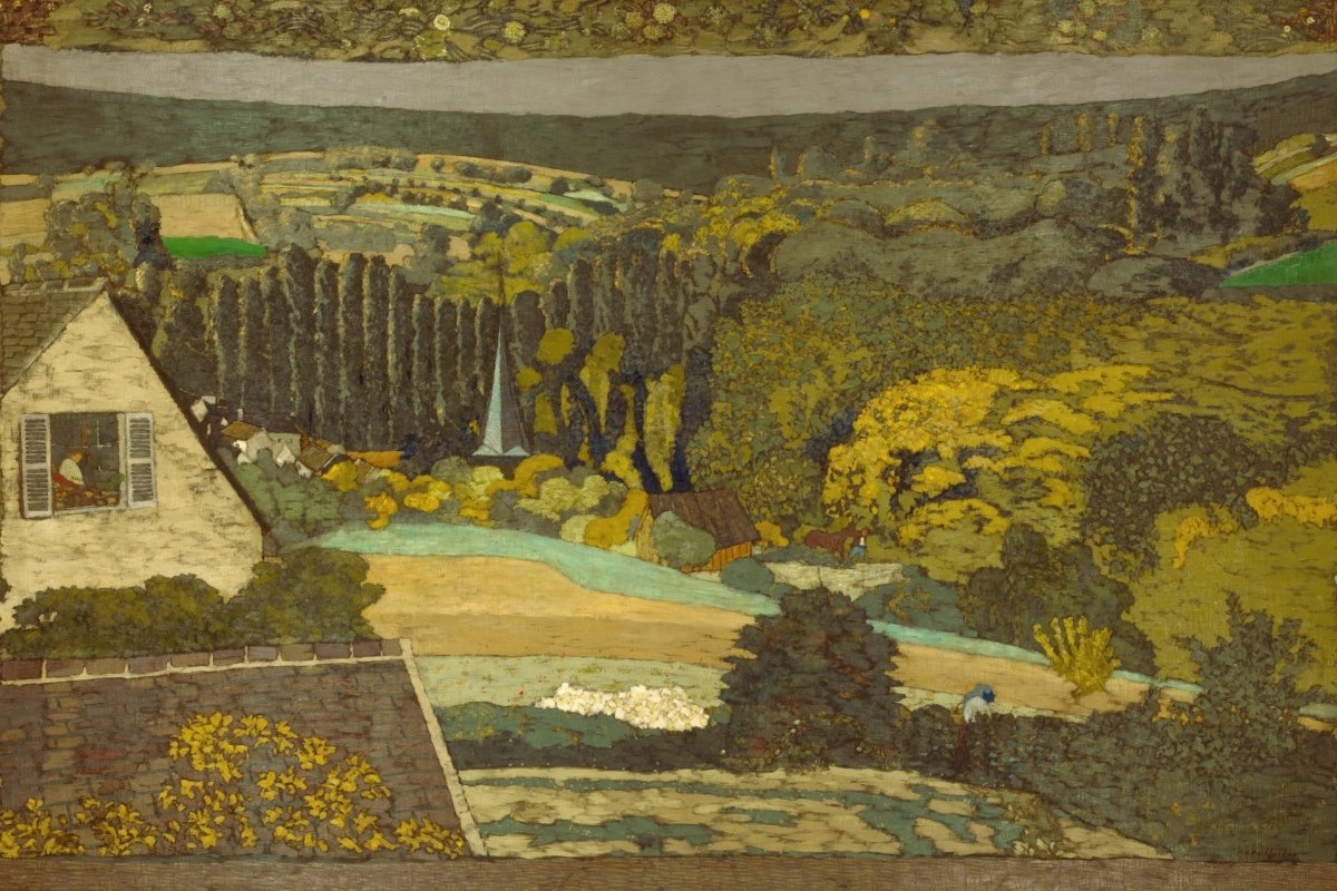 Landscape: Window Overlooking the Woods | Édouard Vuillard | Ave Legato Art Prints