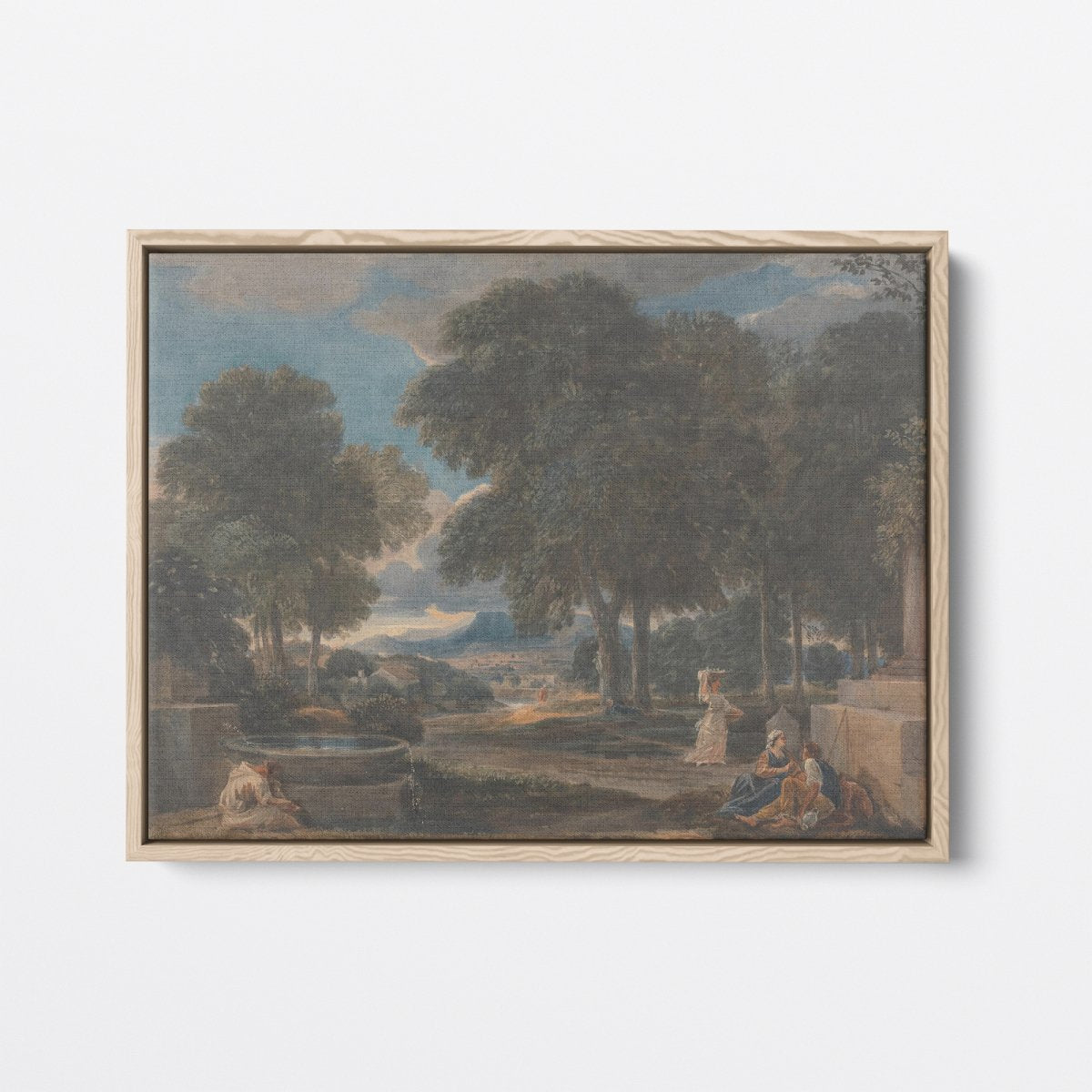 Landscape with a Fountain | David Cox | Ave Legato Art Prints