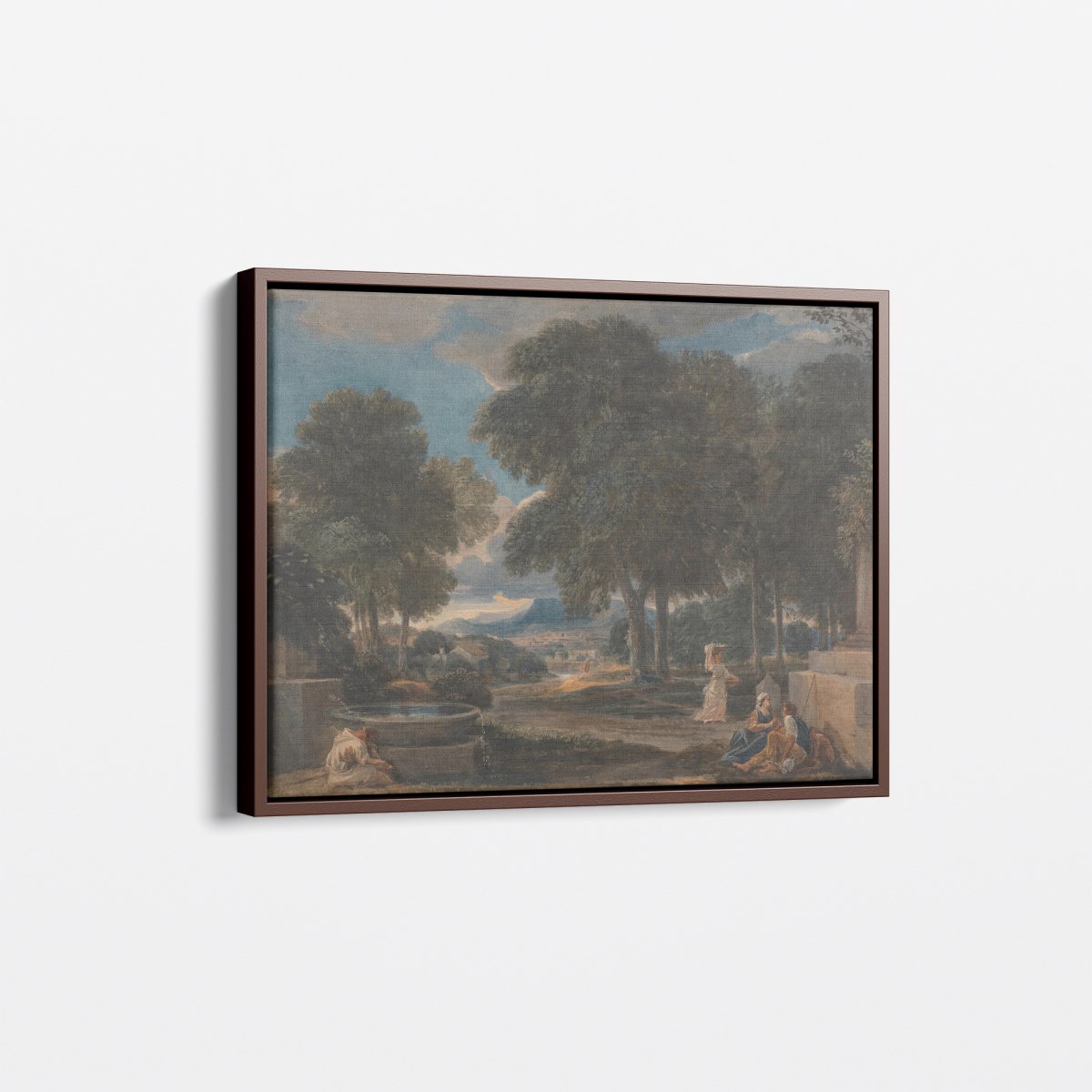 Landscape with a Fountain | David Cox | Ave Legato Art Prints