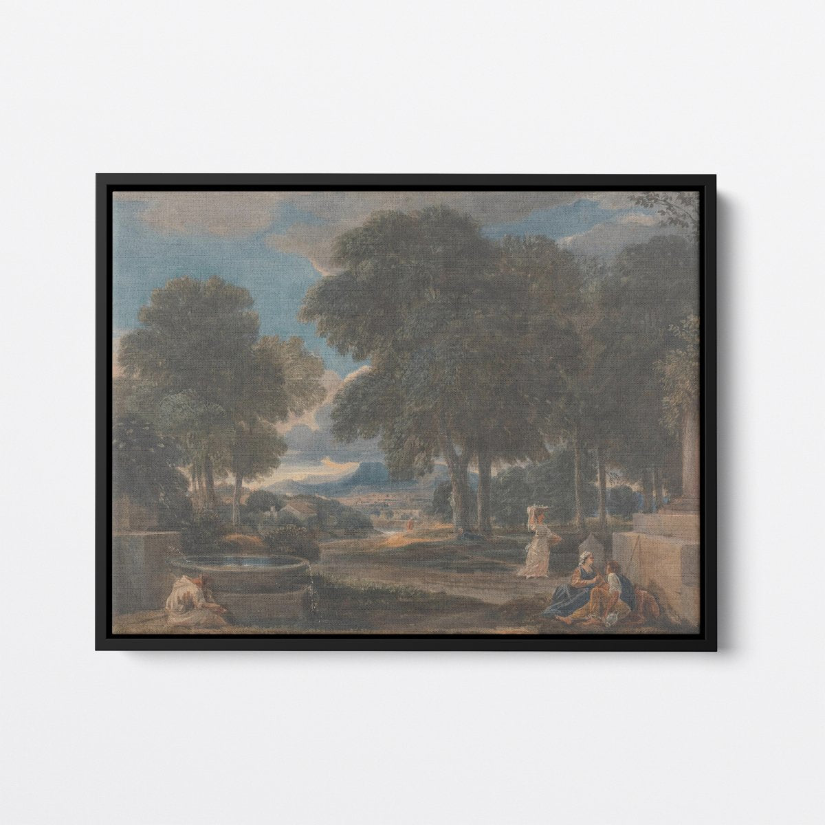 Landscape with a Fountain | David Cox | Ave Legato Art Prints