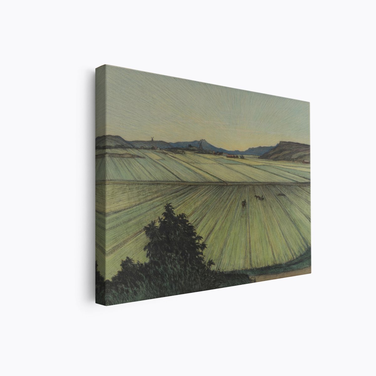 Landscape with Fields | Karl Nordström | Ave Legato Art Prints